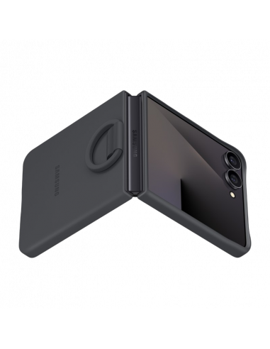 Husă Samsung Ring Case pentru Flip7, Negru