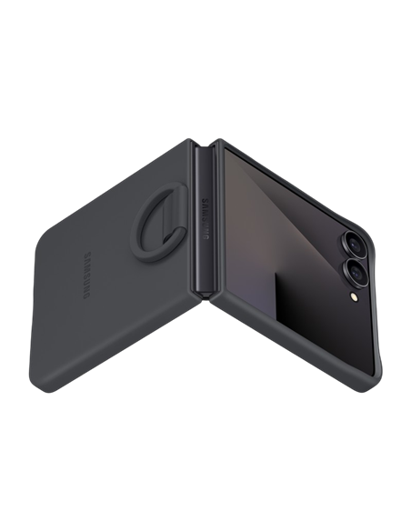 Husă Samsung Ring Case pentru Flip7, Negru