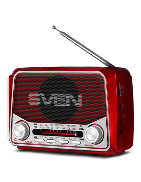 Radio portabil SVEN SRP-150, Roșu