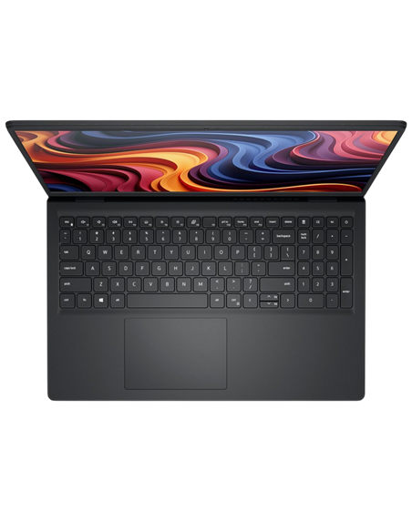 Laptop Business 15,6" DELL 15 DC15255, Carbon Black, AMD Ryzen 5 7530U, 16GB/512GB, Linux Ubuntu