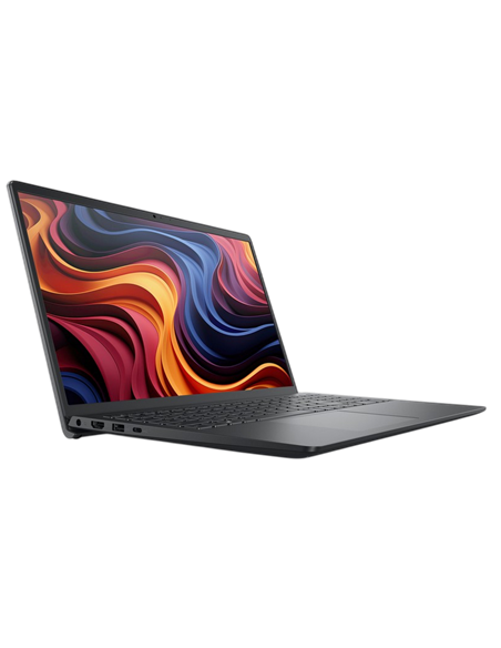 Laptop Business 15,6" DELL 15 DC15255, Carbon Black, AMD Ryzen 5 7530U, 16GB/512GB, Linux Ubuntu