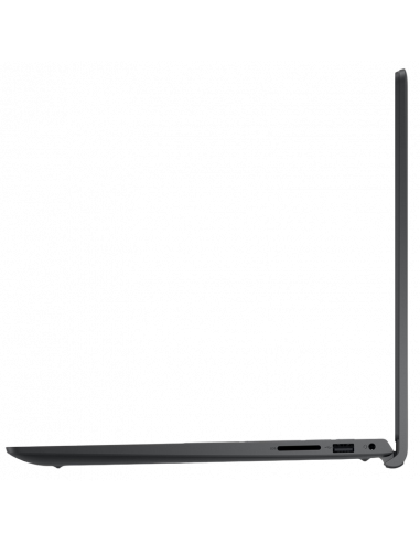 Laptop Business 15,6" DELL 15 DC15255, Carbon Black, AMD Ryzen 5 7530U, 16GB/512GB, Linux Ubuntu
