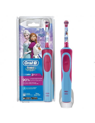 Periuță de dinți electrică Braun Oral-B Kids Vitality D100 Frozen , Albastru