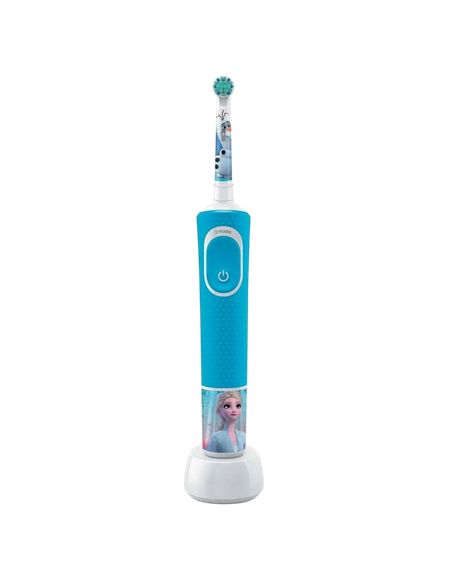 Электрическая зубная щетка Braun Oral-B Kids Vitality D100 Frozen, Синий