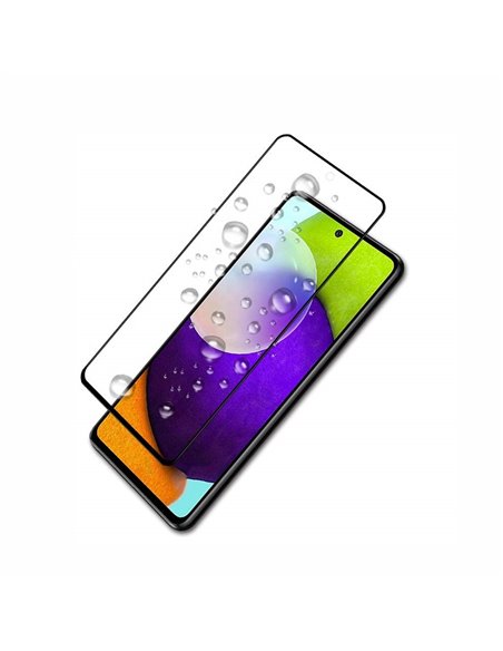 Helmet Diamond Glass 4D Samsung A53/A52, Black Helmet Diamond Glass 4D Samsung A53/A52, Black