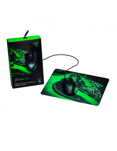 Razer Combo Mouse+Mouse Pad Abyssus Lite and Goliathus Mobile Construct