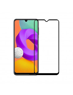 Helmet Diamond Glass 4D Samsung M22, Black