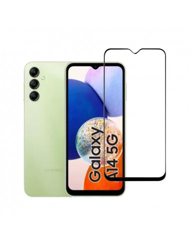 Helmet Diamond Glass 5D Samsung A14, Black