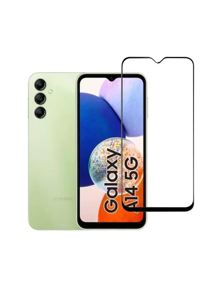 Helmet Diamond Glass 5D Samsung A14, Black