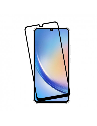 Helmet Diamond Glass 5D Samsung A24, Black