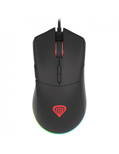 Genesis Mouse Krypton 290, 6400 DPI, RGB Illuminated, With Software, Black