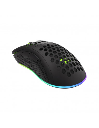 Genesis Mouse Krypton 555, 8000 DPI, RGB Illuminated, With Software, Black