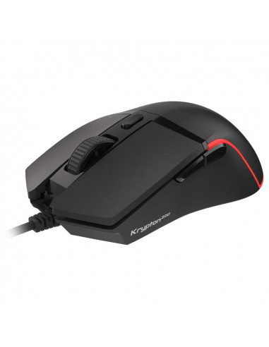 Genesis Mouse Krypton 220, 6400 DPI, RGB Illuminated, With Software, Black