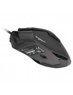 Genesis Mouse Krypton 220, 6400 DPI, RGB Illuminated, With Software, Black 2