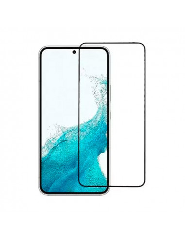 Helmet Diamond Glass 5D Samsung S23FE, Black