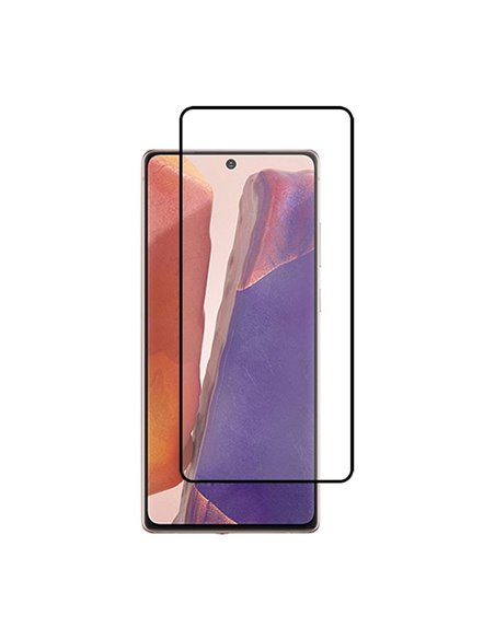 Helmet Diamond Glass 4D Samsung Note 20, Black