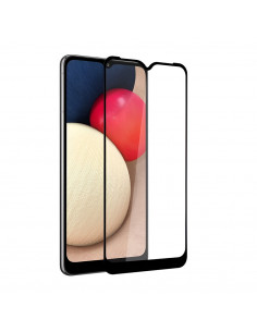 Helmet Diamond Glass 5D Samsung A02s/A02/A12/A03s/M12/A03/A03 Core/A04/A04S, Black 2