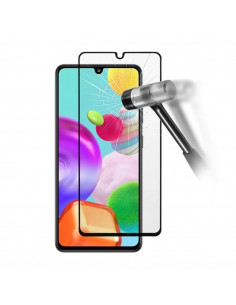 Helmet Diamond Glass 4D Samsung A41, Black 2