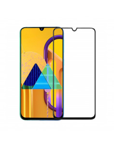 Helmet Diamond Glass 4D Samsung M21, Black