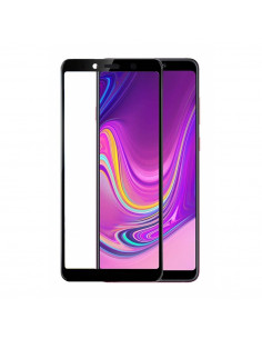 Helmet Diamond Glass 4D Samsung A9 (2018), Black