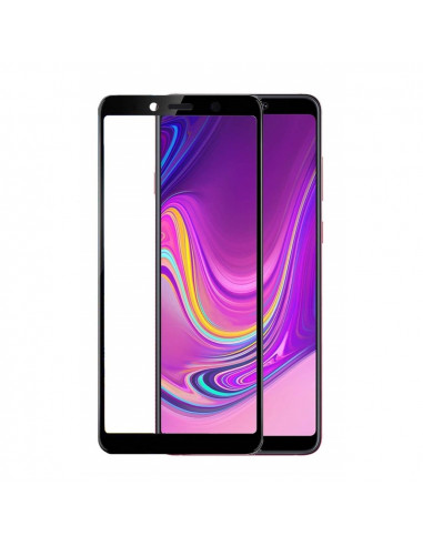 Helmet Diamond Glass 4D Samsung A9 (2018), Black