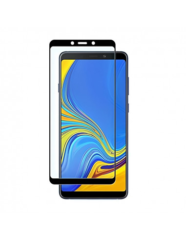 Helmet Diamond Glass 4D Samsung A9 (2018), Black