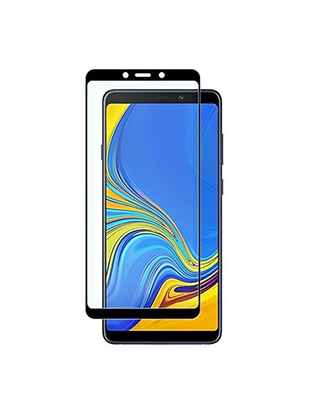 Helmet Diamond Glass 4D Samsung A9 (2018), Black
