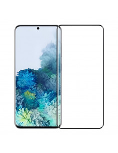 Helmet Diamond Glass 4D Full Glue Samsung S20, Black