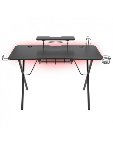 Genesis Desk Gaming Holm 300, RGB (Organizer, Wireless Charger, Multiple holder (Headphone, Cup, Gamepad), USB Hub, Remote Co...