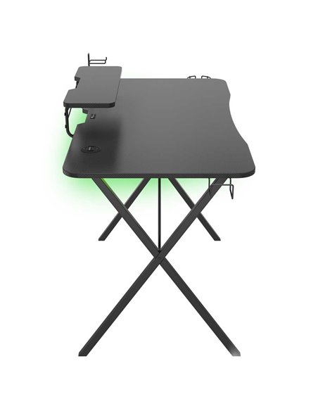 Genesis Desk Gaming Holm 300, RGB (Organizer, Wireless Charger, Multiple holder (Headphone, Cup, Gamepad), USB Hub, Remote Co... Genesis Desk Gaming Holm 300, RGB (Organizer, Wireless Charger, Multiple holder (Headphone, Cup, Gamepad), USB Hub, Remote Co...