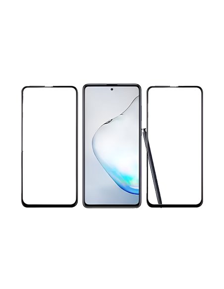 Helmet Diamond Glass 4D Samsung Note 10 Lite, Black