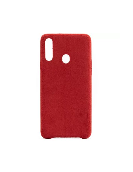 Helmet Case Alcantara V2 Samsung A20S, Red