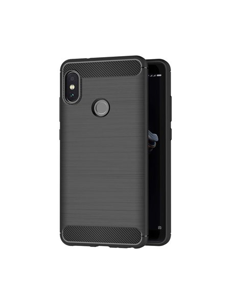 Helmet Case Carbon Xiaomi Redmi Note 5 Pro, Black