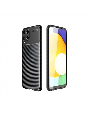 Helmet Case Carbon Samsung A22/M32, Black