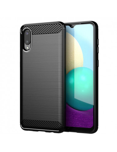 Helmet Case Carbon Samsung A02, Black