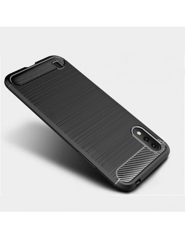 Helmet Case Carbon Samsung A01, Black