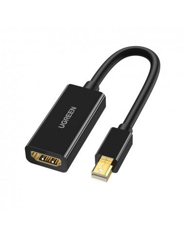UGREEN Adapter MiniDp to HDMI 4K*2K@60Hz 0.15M MD112, Black