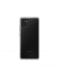 Helmet Case TPU Soft Samsung A03, Clear