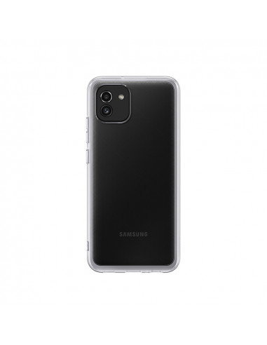 Helmet Case TPU Soft Samsung A03, Clear