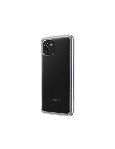 Helmet Case TPU Soft Samsung A03, Clear