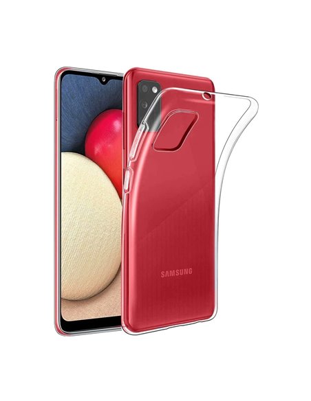 Helmet Case TPU Soft Samsung A03S, Clear