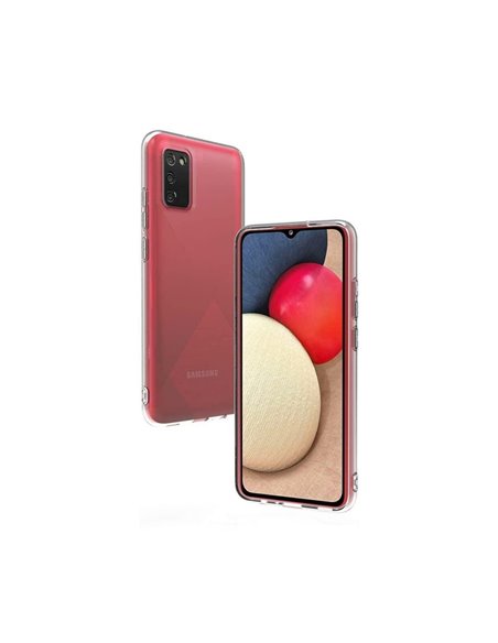 Helmet Case TPU Soft Samsung A03S, Clear Helmet Case TPU Soft Samsung A03S, Clear