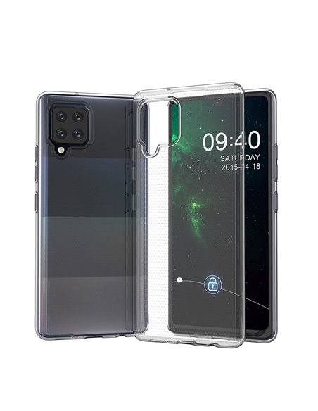 Helmet Case TPU Soft Samsung M12 4G, Clear
