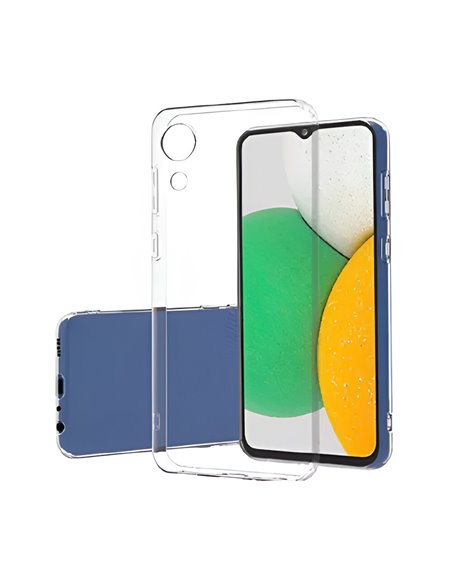 Helmet Case TPU Soft Samsung A03 Core, Clear
