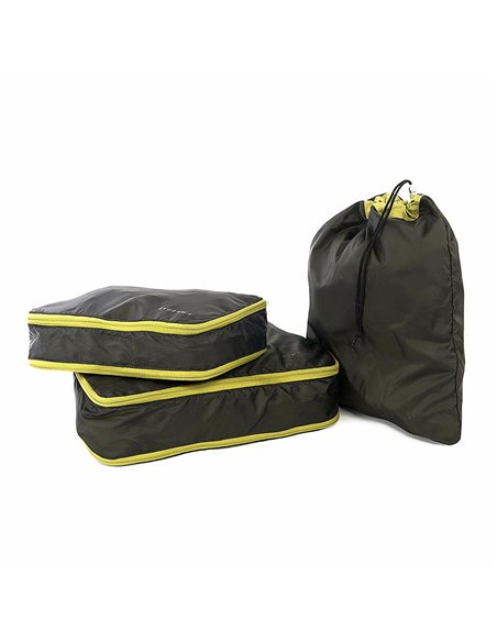 Tucano Travel Piego Organiser for Luggage Set 3pcs, Carbon