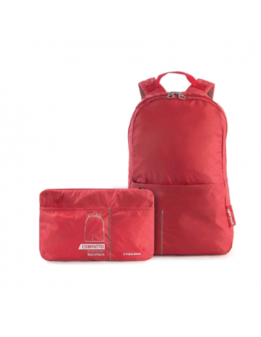 Tucano Travel Backpack Packable Compatto, Red