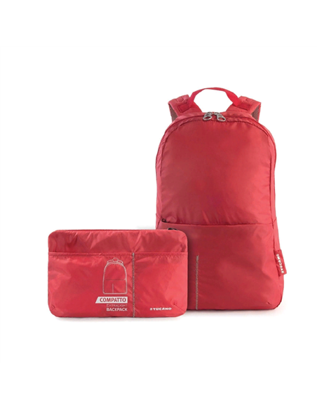 Tucano Travel Backpack Packable Compatto, Red