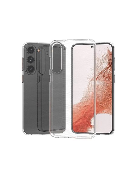 Helmet Case TPU Soft Samsung S23, Clear