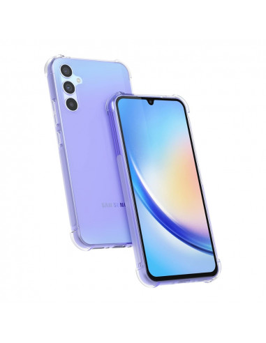 Helmet Case TPU Soft Samsung A34, Clear