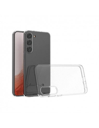Helmet Case TPU Soft Samsung S23 Plus, Clear